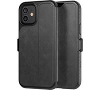 Tech21 Evowallet Étui pour Apple IPHONE 12 Et 12 Pro Noir Avec Deux Carte Poche