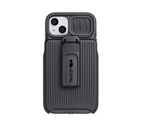 tech21 iPhone 14 Plus Evo Max Compatible avec MagSafe - Coque de téléphone Durable, Absorbant Les Chocs et Robuste avec étui et Protection FlexShock Multi-Chute de 6 m, Noir