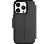 Tech21 IPHONE 15 Pro Evolite 3 Porte Cartes Portefeuille Folio Pied Étui - Noir