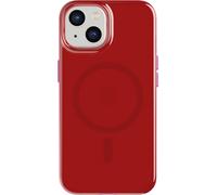 Tech21 Liquid Silicone Étui pour IPHONE 15 Plus Magsafe Compatible Red Rose Tint