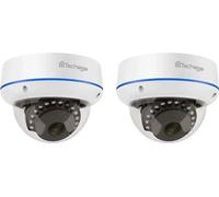 Techage †caméras de surveillance, résolution 4MP & 5MP, design dôme, 2 pièces caméra 5MP