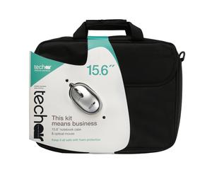 Techair Classic basic 39,6 cm (15.6 ) Sac Toploader Noir
