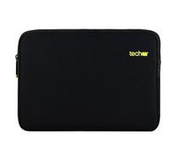 TECHAIR Housse pour ordinateur portable 14"" - 15.6"" - Néoprène - Polyester Texturé - Intérieur Peluche Jaune