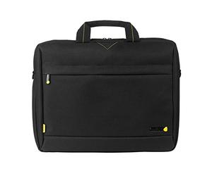techair Sac bandoulière noir pour ordinateur portable 14"