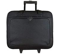 Techair TAN1902 Mallette à Roulette pour Ordinateur Portable 16-17,3". 2 Larges Compartiments