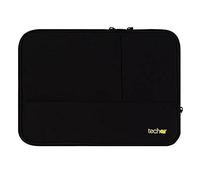 Techair TANZ0330 Housse de Protection doublée avec Imitation Fourrure pour Ordinateur 13,3" Noir