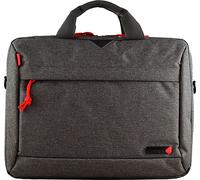 techair Tasche Classic Essential 14-15.6" 1F 1T grau/rot