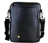 techair Ultrabook Portrait - Sac bandoulire pour ordinateur portable - 12 - 14.1 - noir Noir G