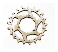 TECHAUTO Bloque Volant Moteur Arrache Volant Convient pour Brompton Road Aceoffix, pignon de Cassette en Acier, VTT 2 Vitesses, 3 Vitesses, Roue Libre 11T à 32T(21T)