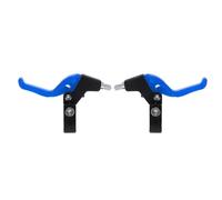 TECHAUTO Freins Frein à Tambour pour Vélo 1 Paire VTT Manette de Vitesse Levier de Frein Enfants Enfants leviers de Frein de vélo poignée de Frein de vélo Vélo de Frein à Tambour(Blue)