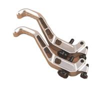 TECHAUTO Freins Frein à Tambour pour Vélo Levier de Frein de vélo de Montagne adapté au vélo Magura Mt7, Levier de Frein spécial de qualité chêne, usinage CNC Vélo de Frein à Tambour(Silver)