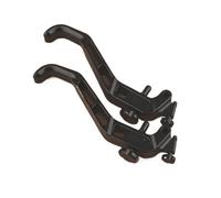 TECHAUTO Freins Frein à Tambour pour Vélo Levier de Frein de vélo de Montagne adapté au vélo Magura Mt7, Levier de Frein spécial de qualité chêne, usinage CNC Vélo de Frein à Tambour(Black)