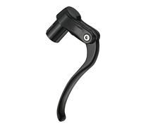 TECHAUTO Freins Frein à Tambour pour Vélo Leviers de Frein forgés en Alliage d'aluminium pour vélo RX4.1, portée réglable pour étriers de Barre de 19.6 à 20.6mm Vélo de Frein à Tambour(Black)