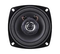 TECHAUTO Haut-parleurs de Voiture 12 V 2 Voies Pleine fréquence HiFi 4 ohms 300 W/400 W/500 W Audio Musique Stéréo Subwoofer Parleur Tweeter de Voiture Audio de Voiture(4 inch 300W)