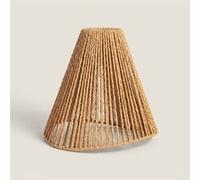 TechBrey Abat-jour Suspension Papier Tressé Mikah Ø450 mm Brun