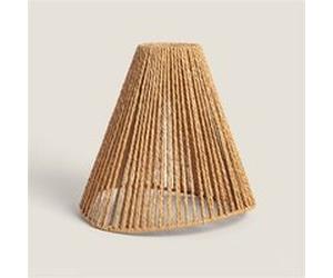 TechBrey Abat-jour Suspension Papier Tressé Mikah Ø450 mm Brun
