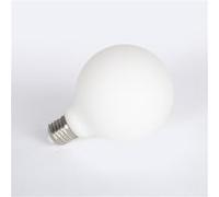 TechBrey Ampoule LED Filament E27 12W 1440lm G95 Opal Cristal 2700K Blanc chaud Blanc chaud