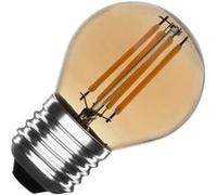 TechBrey Ampoule LED Filament E27 4W 360 lm G45 Gold No Flicker 2700K Blanc chaud Blanc chaud