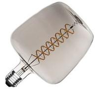 TechBrey Ampoule LED Filament E27 8W 800 lm G235 Smoky No Flicker 2200K Super chaud