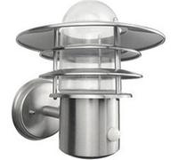 LEDKIA LIGHTING Applique Extérieure Acier Inoxydable Stage avec Capteur PIR Argent E27