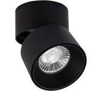 Applique LED Aluminium Ronde New Onuba 15W Noire