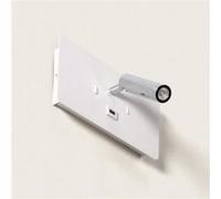 Applique Murale avec Lampe de Lecture LED 8W Métal et Port USB Rossey
