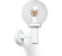 TechBrey Applique Murale Extérieur Aluminium Jeyko Blanc Blanc