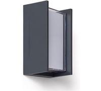 TechBrey Applique murale extérieur LED à double diffuseur sélectionnable Lysandra 12 W en aluminium CCT Sélectionnable Rouille Rouille G