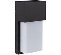 TechBrey Applique Murale Extérieure Aluminium Etnea Noir Noir G