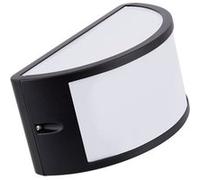 TechBrey Applique Murale Extérieure Aluminium Lenir Noir Noir G