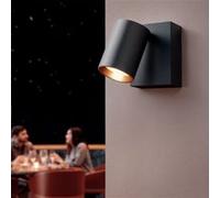 TechBrey Applique Murale Extérieure LED 10W Aluminium CCT Sélectionnable Kuriya Anthracite Anthracite