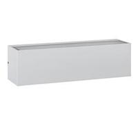 TechBrey Applique Murale Extérieure LED 10W Aluminium Éclairage Double Face Rectangulaire Blanc Lena 4000K Blanc neutre Blanc G