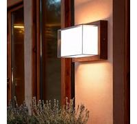 TechBrey Applique Murale Extérieure LED 12W Aluminium CCT Sélectionnable Double Éclairage Caelia Rouille Rouille G