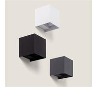 TechBrey Applique Murale Extérieure LED 6W Aluminium Éclairage Double Face Eros 4000K Blanc Blanc neutre Blanc
