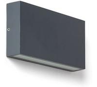 TechBrey Applique Murale LED 10W Extérieure Aluminium Éclairage Double Face CCT Sélectionnable Brooky M Anthracite Anthracite