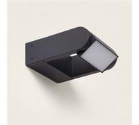 TechBrey Applique Murale LED 6W Aluminumo Bakulo Noire Noir Noir