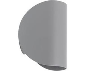 TechBrey Applique Murale LED Aluminium Gaia 6W Éclairage Double Face Grise 3000K Blanc chaud Gris G