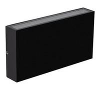 TechBrey Applique Murale LED Extérieure Kaira 10W Éclairage Double Face Rectangulaire Noire 2700K Blanc chaud Noir