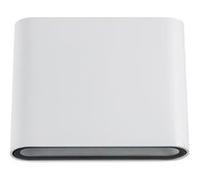 TechBrey Applique Murale LED Extérieure Luming 6W Éclairage Double Face Carrée Blanche 2700K Blanc chaud Blanc