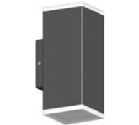 TechBrey Applique Murale LED New Miseno 12W Éclairage Double Face 4000K Blanc neutre Noir G