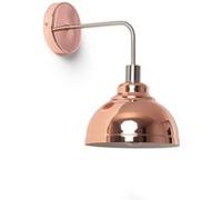 TechBrey Applique Murale Métal 1 Spot Saloon pour ampoule E14 Laiton Laiton G