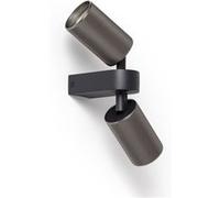 LEDKIA LIGHTING Applique Murale Orientable Aluminium Breixo 2 Spots Noir
