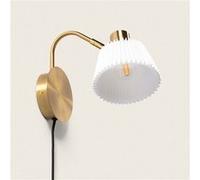 TechBrey Applique Murale Orientable Métal Magda Blanc Blanc