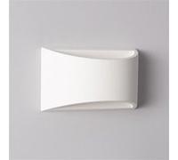 TechBrey Applique Murale Plâtre Fosty Blanc Blanc