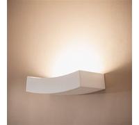 TechBrey Applique Murale Plâtre Xirma Blanc Blanc G