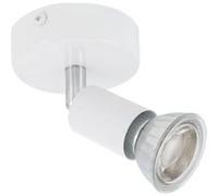 TechBrey Applique Orientable Aluminium Oasis 1 Spot Blanc Blanc Blanc G