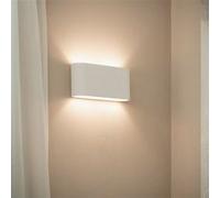 LEDKIA LIGHTING Applique Plâtre Ebin Round Blanc