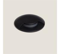 TechBrey Balise Extérieure LED 3W Encastrable au Sol 1L 2700K Noir Blanc chaud Noir