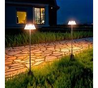 TechBrey Balise Extérieure LED 6.5W en Saillie sur Pied 60cm Dipdey Noir Noir