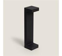 TechBrey Balise Extérieure LED 7W Saillie sur Pied 40cm Nilo CCT 2700K - 3300K - 4000K Noir